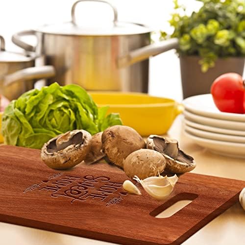 Vesici 18 Pack 14" x 11" Wood Cutting Board - Image 3