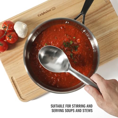 Calphalon Prime Kitchen Spoon, Stainless Steel Cooking Spoon, Heavy-Gauge - Image 4