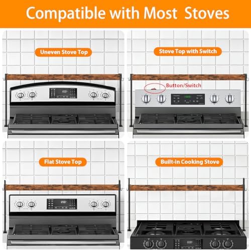 Spice Rack Shelf for 30-inch Kitchen Stove, Over the Stove Shelf - Image 4