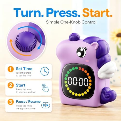 Unicorn Rechargeable 99M Visual Timer - Image 6