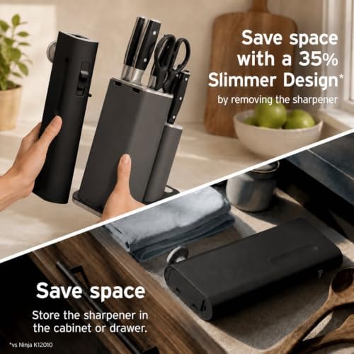 Ninja® NeverDull® 10-Pc German Steel Knife Set, NK32010BK1 - Image 3