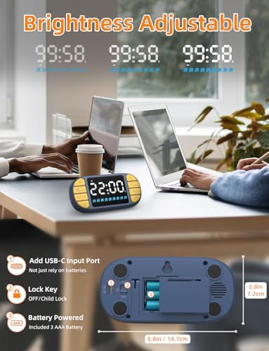 DOOMAY Magnetic Digital Kitchen Timer - Image 4