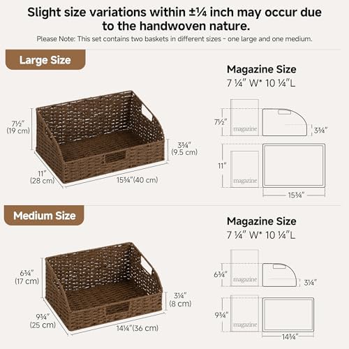 StorageWorks Pantry Baskets for Organizing - Image 2