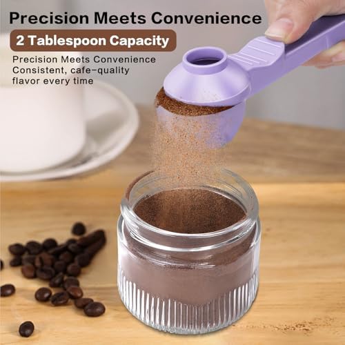 2-in-1 Coffee Scoop with Funnel, 2 Tbsp Measuring Spoon - Image 4