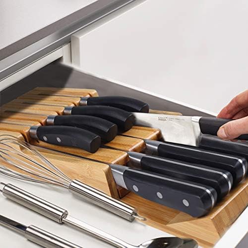 NIUXX Bamboo In-Drawer Knife Block Set - Image 4