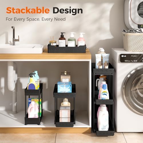 Sevenblue 3-Pack 2-Tier Under Sink Organizers - Image 6