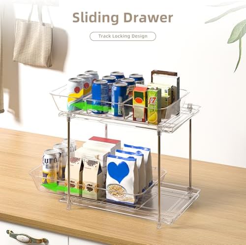 Sevenblue 4-Pack 2-Tier Under Sink Organizer - Image 6