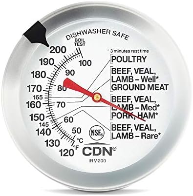 CDN Ovenproof Meat Thermometer NSF Certified Pro Accurate, Temperature Guide on - Image 2