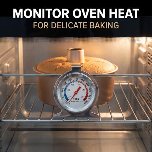 1Pc Silver Oven Thermometer 50-300°C/100-600°F, Thermometer Instant Read - Image 6