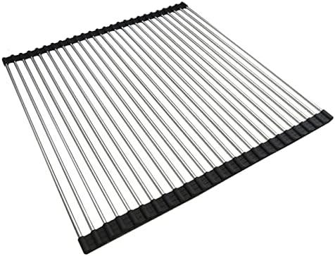 Ahyuan Roll up Dish Drying Rack Over The Sink Kitchen Roll up Sink Drying Rack by Unknown