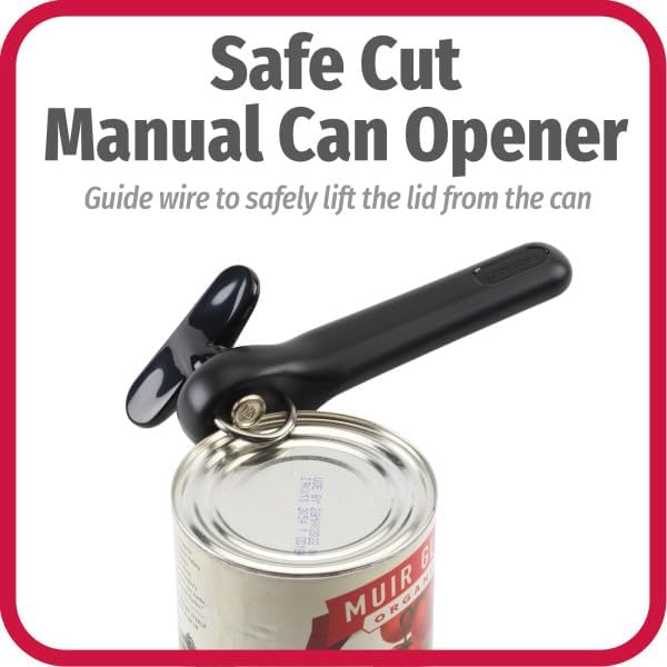 Good Cook Can Opener, Safe Cut Manual Can Opener, no Sharp_Can Edges - Image 4