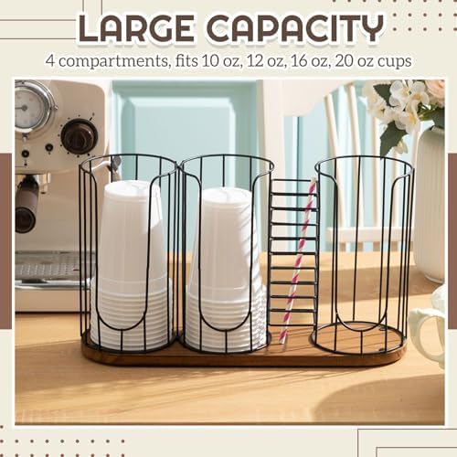 18oz Coffee Cup & Lid Dispenser - Image 3