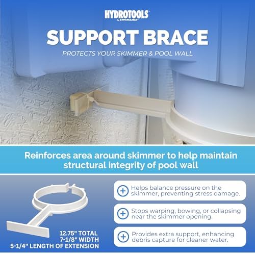 Swimline HYDROTOOLS Standard Wide Mouth Above Ground Pool Skimmer Kit | Already - Image 3
