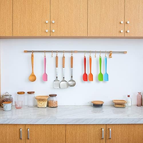 Silicone Spatula Heat Resistant 8.5 inch Small Rubber Spatulas Cooking Utensil - Image 7