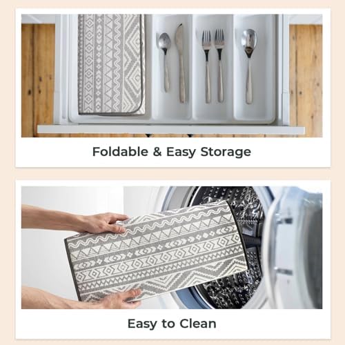 FRESHMINT Dish Drying Mats 2 Pack, Global Bohemian - Image 6