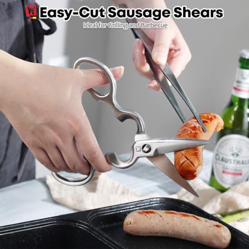 WAGENSTEIGER Kitchen Scissors, Come Apart, Utility Shears, All Purpose - Image 4