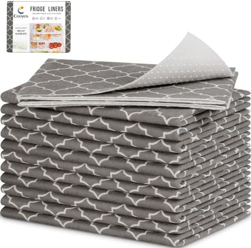 Cooyes 2 in 1 Refrigerator Liners & Fresh mats by Cooyes