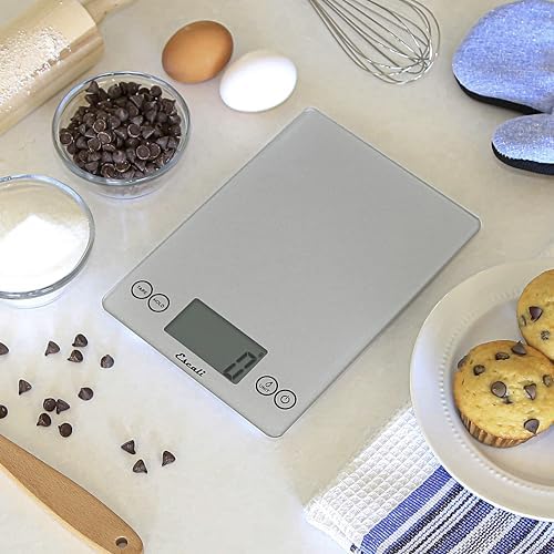 Escali Arti Glass Food Scale Digital Countertop Kitchen, Baking and Cooking - Image 6