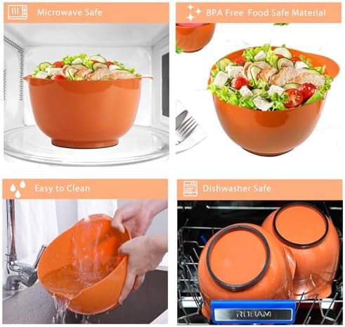 BoxedHome 4.5qt Mixing Bowls Set of 4 - Image 5