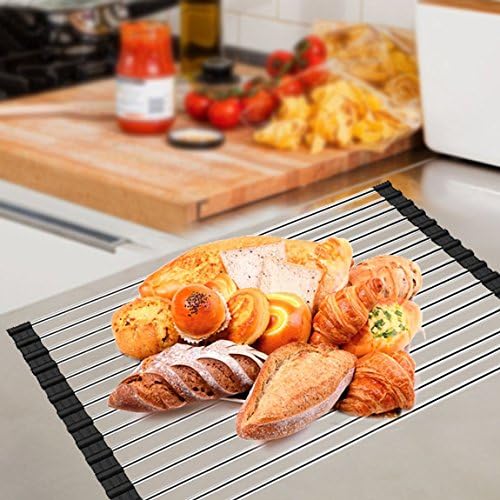 Ahyuan Roll up Dish Drying Rack Over The Sink Kitchen Roll up Sink Drying Rack - Image 2