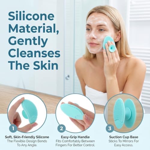 Blackhead Remover Tool Blackhead Scraper Silicone Cleansing Brush - Image 5