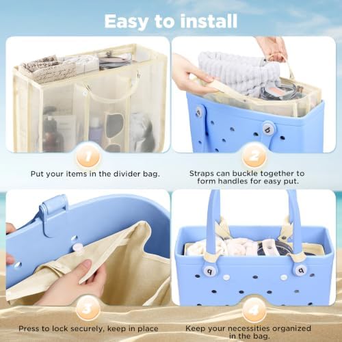 OUTXE Beach Bag Organizer Insert Divider - Image 6
