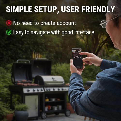 TempPro TempSync 650 ft Bluetooth Meat Thermometer - Image 6