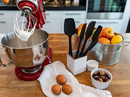 KITCHENLOVE Premium 600°F Heat Resistant 5 Piece Silicone Spatula Set - Image 5