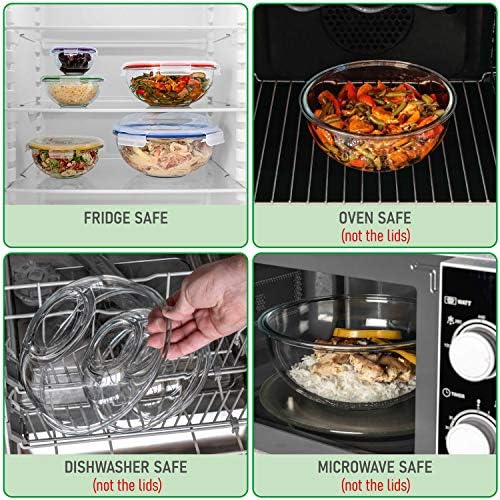 Stackable Glass Mixing Bowls - Image 5