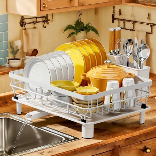 MOUKABAL Dish Drying Rack with Drainboard by MOUKABALGREATHELPER