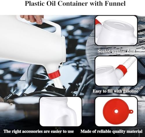 1 Pack 1.2 Quart/1.2L Oil Measuring Container Automotive, Engine Oil Measuring - Image 2