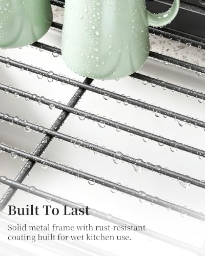 SAYZH Expandable Dish Drying Rack - Image 7