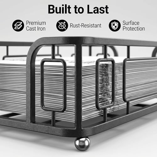 Guest Towel Holder Tray for Bathroom Countertop - Image 6