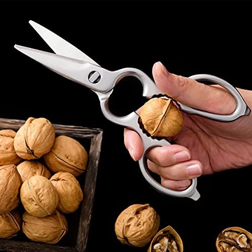 Detachable Kitchen Shears Full-Steel Forged Scissors Mirror-Polished Finish - Image 4