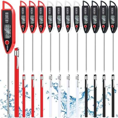 Copkim 12 Set Digital Food Thermometer Long Probe Instant by Copkim