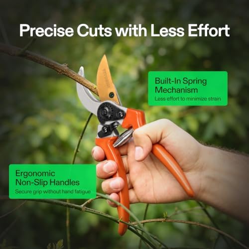 VIVOSUN 8" Bypass Pruning Shears - Image 2