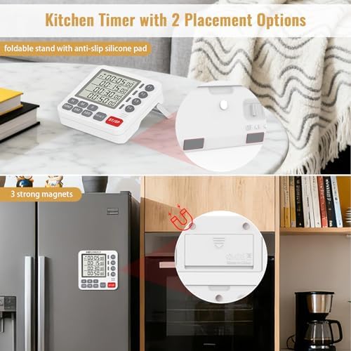 Digital Dual Kitchen Timer - Image 4