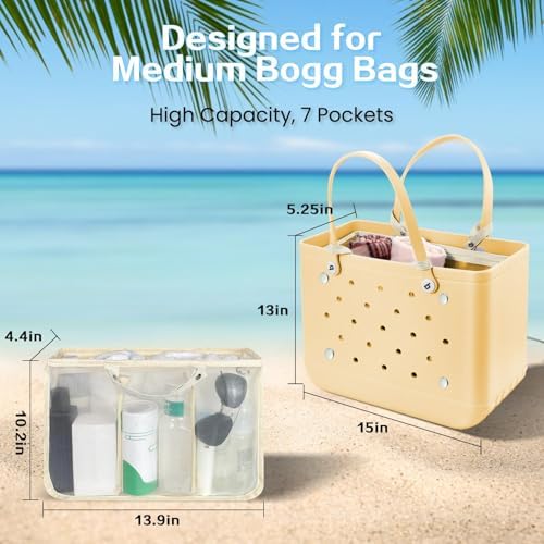 XYFuuee Beach Bag Organizer Insert Divider - Image 2