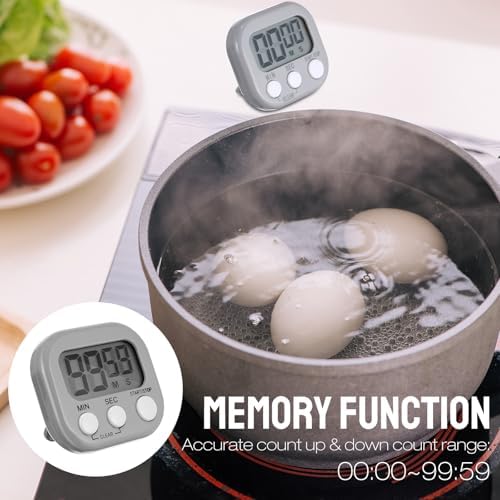Weewooday 24 Pcs Digital Kitchen Timer Bulk, Novel Color - Image 7