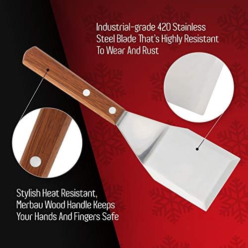 Homi styles Cookie/Brownie Spatula Small Metal Spatula - Image 4