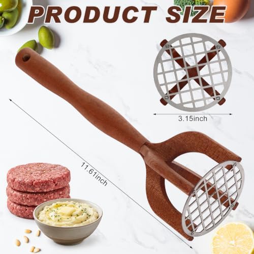 Wenqik Platen Meat Masher Ground Beef Chopper Tool - Image 2