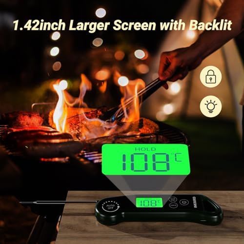 INKBIRD 0.5S Waterproof Instant Read Meat Food Thermometer - Image 5