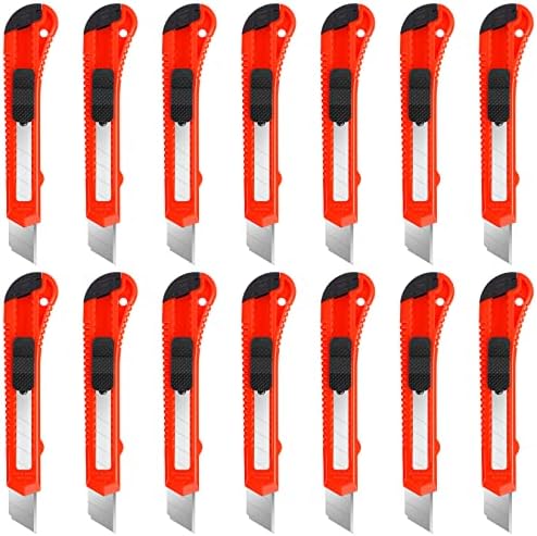 DIYSELF 14 Pack Box Cutter Retractable, Box Cutter Knife by DIYSELF