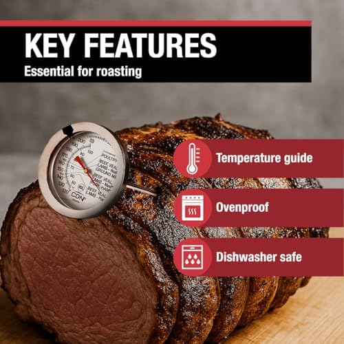 CDN Ovenproof Meat Thermometer NSF Certified Pro Accurate, Temperature Guide on - Image 4