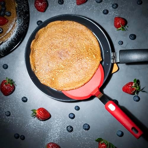 Wide Silicone Pancake Spatula – Large Heat-Resistant Turner - Image 6