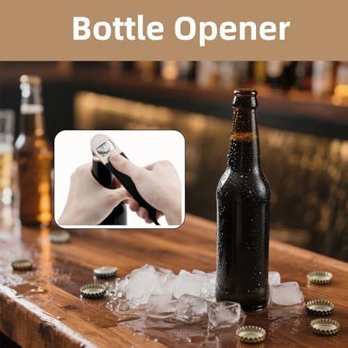 2 Pack Adjustable Jar Opener for Weak Hands, Stainless Steel Can Opener & Beer - Image 4