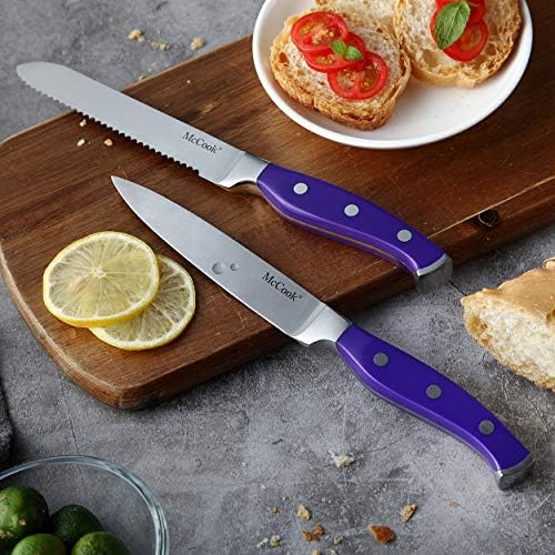 McCook MC27 14 Pieces Stainless Steel kitchen knife set - Image 6