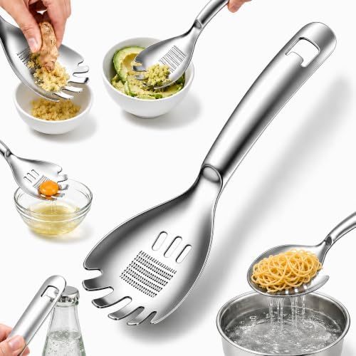 5 in 1 Multifunction Cooking Spoon Stainless Steel Slotted Spoon by FABUMET