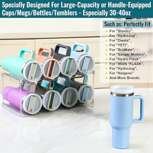 Premium Water Bottle Organizer for Stanley 40OZ & Various Bottles - Image 3
