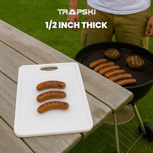 Premium 1/2 Inch Textured Plastic Cutting Chopping Boards | Food-Grade - Image 6